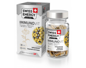 Фото - Swiss Energy (Свисс Энерджи) Витамины Immunovit (Иммуновит) капсулы №30