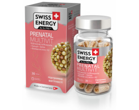 Фото - Swiss Energy (Свисс Энерджи) Витамины Prenatal Multivit (Пренатал Мультивит) капсулы №30