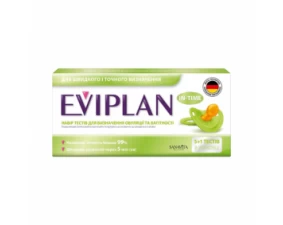 Фото - Набор тестов Eviplan для определения овуляции (5 штук) и беременности (1 штука), 6 штук