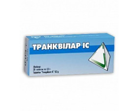 Фото - Транквилар IC таблетки 0,3г №20