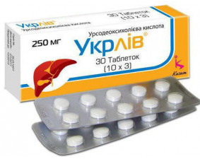 Фото - Укрлів таблетки по 250 мг №100 (10х10)