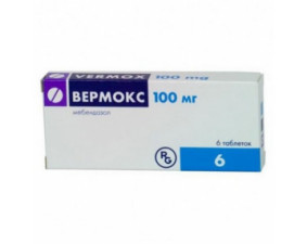 Фото - Вермокс таблетки по 100 мг №6