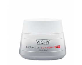 Фото - Крем-догляд денний Vichy Liftactiv Supreme проти зморшок для пружності шкіри SPF 30 для всіх типів шкіри, 50 мл