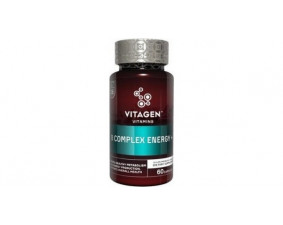 Фото - Вітаджен VITAGEN B COMPLEX+ENERGY Моновітаміни капсули №60