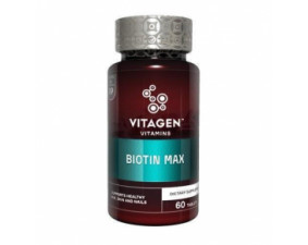 Фото - Витаджен VITAGEN BIOTIN MAX моновитамины таблетки №60