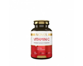 Фото - Вітаміни Novel Вітамін C 500 мг + Ацерола таблетки жувальні №60
