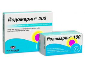 Фото - Йодомарин 100 таблетки по 100 мкг №100 у флак.