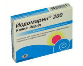 Фото - Йодомарин 200 таблетки 200мкг №50