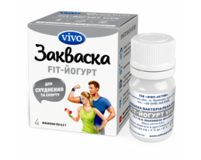 Фото - Vivo (Виво) Закваска бактериальная FIT-Йогурт 0,5г №4