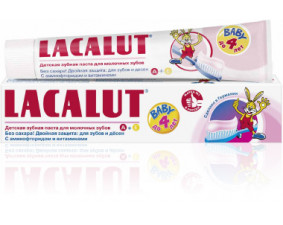 Фото - Lacalut (Лакалут) Зубная паста детская Беби от 0 до 4 лет 50мл