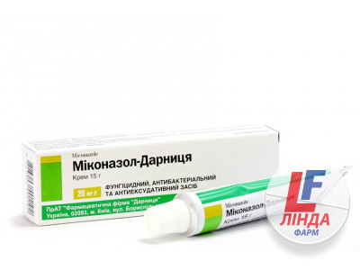 Міконазол-Дарниця крем 20 мг/г по 15 г у тубах-0
