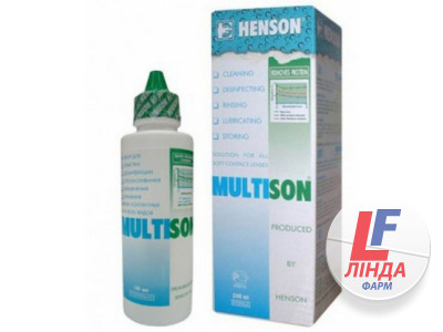 Multison раствор для контактных линз 240мл-0