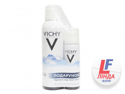 Vichy (Виши) Thermal SPA Water Вода термальная набор 150мл+50мл-0