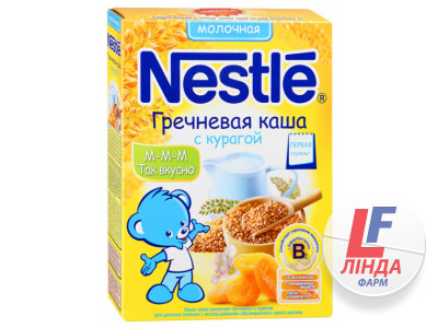 Каша Nestle гречневая молочная с курагой 250г-0