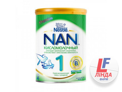 Сухая молочная смесь NESTLE NAN (Нестле Нан) 1 кисломолочный (с рождения) 400г-0