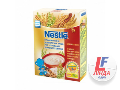 Нестле (Nestle) рисова каша з плодами ріжкового дерева 200г-0