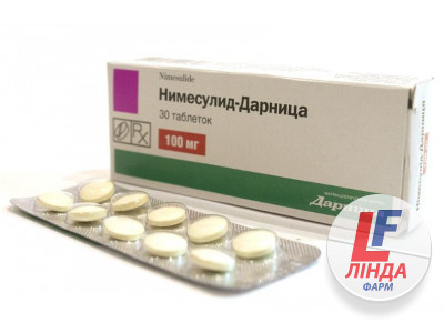 Німесулід-Дарниця таблетки по 100 мг №30 (10х3)-0