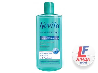Novita (Нова) Makeup&Care Тонік антибактеріальний 200мл-0