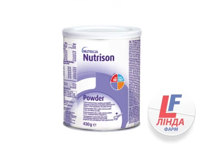 Нутризон Паудер смесь для энтерального питания для взрослых и детей от 1 года, 430 г-0