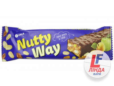 Nutty Way (Натті Вей) Батончик-мюслі з фруктами глазурований 40г-0