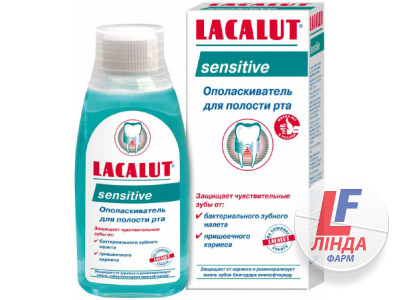 Lacalut (Лакалут) Ополаскиватель для полости рта Sensitive 300мл-0