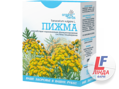 Organic Herbs Фиточай Пижма 50г-0