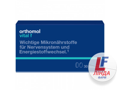 Ортомол Orthomol Vital F для женщин капсулы №30 (01319620)-0