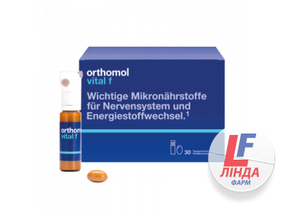 Ортомол Orthomol Vital F для женщин р-р питьевой 30дн.(01319689)-0