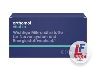 Ортомол Orthomol Vital M для мужчин капсулы №30 (01319778)-0