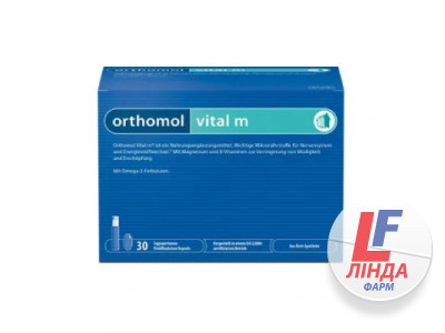 Ортомол Orthomol Vital M для мужчин р-р питьевой 30дней (01319850)-0