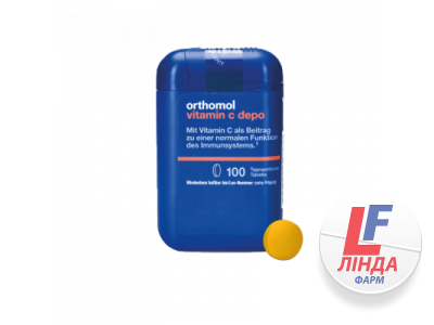 Ортомол Orthomol Vitamin C depo для поддерж.иммунн.системи табл.№100 (01247300)-0