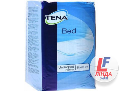 Пелюшки вбираючі Tena Bed Normal 60 x 60 см, 30 штук-0