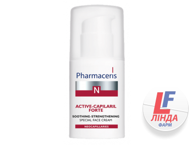 Pharmaceris N Active-Capilaril Forte (Фармацерис Н Актив-Капилярил Форте) Крем успокаивающий укрепляющий для кожи склонной к куперозу 30мл-0