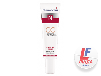 Pharmaceris N Capilar-Tone (Фармацерис Н Капилар-Тон) СС крем тонирующий SPF30 для куперозной и гиперреактивной кожи 40мл-0