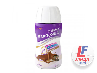 PediaSure (Педиашур) Питание сбалансированное полноценное Малоежка для детей с 1 года со вкусом шоколада 200 мл-0