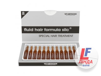 Рідкий кератин для відновлення волосся Placen Formula Formula Silk, 2 ампули по 10 мл-0