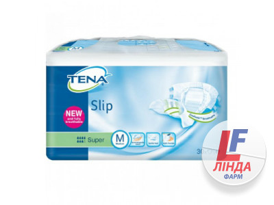 Подгузники для взрослых TENA Slip Super Medium №30-0