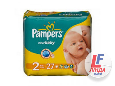 Подгузники детские PAMPERS New Baby Dry Mini 2 (3-6 кг) №27-0
