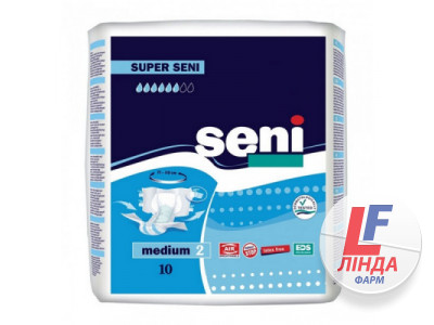Підгузки для дорослих Super Seni medium, 10 штук-0