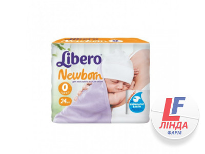 Подгузники детские LIBERO BABY NEWBORN 0 №28-0