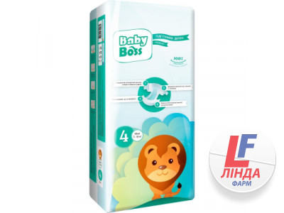 Подгузники для детей BABY BOSS MAXI размер 4 (7-18кг) №42-0