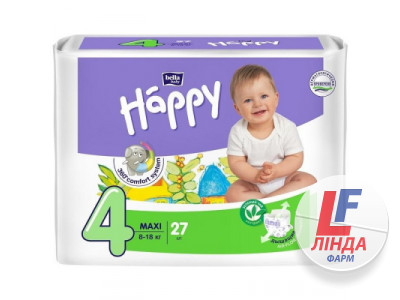 Подгузники для детей Bella Happy (Белла Хеппи) Maxi 8-18кг №27-1