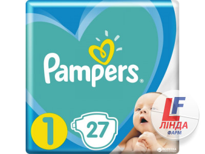 Подгузники для детей Pampers Newborn (Памперс Ньюборн) размер 1 (2-5кг) №27-0