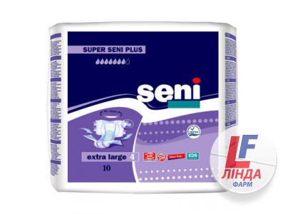 Подгузники для взрослых Super Seni экстра Large №10-0