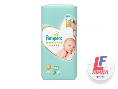 Подгузники детские Pampers Premium Care размер 2, 4-8 кг, 46 штук-0