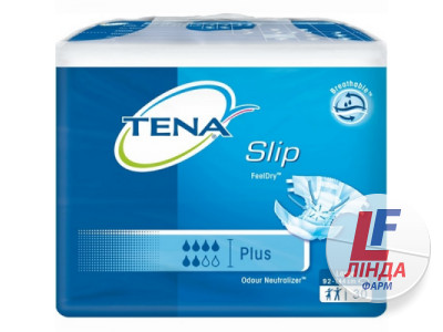 Підгузки для дорослих Tena Slip Plus Large, 30 штук-0