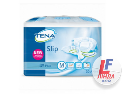 Підгузки для дорослих Tena Slip Plus Medium, 30 штук-0