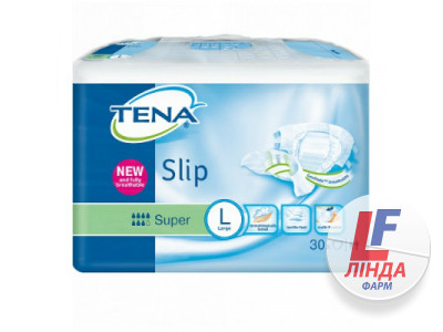 Подгузники для взрослых TENA Slip Super Large (92-144см) №30-0