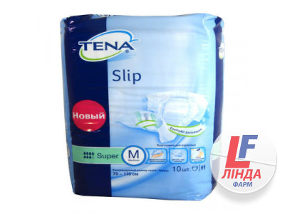 Підгузки для дорослих Tena Slip Super Medium, 10 штук-0