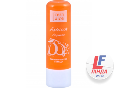 Помада гигиеническая Fresh Juice Apricot Абрикос 3,6г-0